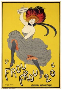Le Frou-Frou (1899) inaugural issue by Leonetto Cappiello