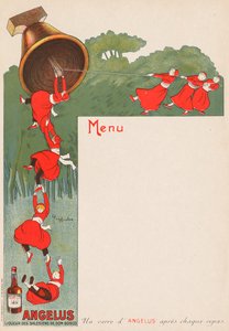 Menu Page (Angelus: Liqueur des Salésiens de Dom Bosco)