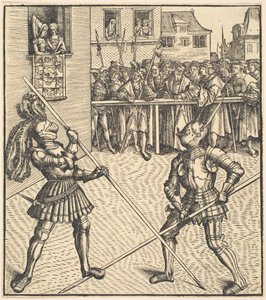 Tournament on the Occasion of the Festivity of the Marriage by Leonhard Beck