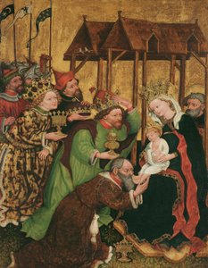 Adoration of the Magi (Inside); Selection of Joseph and Marriage of Mary (Outside)