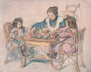 Drawing by Leonid Pasternak