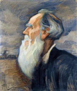 Portrait of Leo Tolstoy by Leonid Osipovic Pasternak