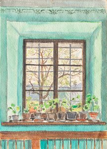 View from a Window by Leopold Blonder