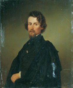 The Painter Joseph Carl Berthold Püttner by Leopold Blonder