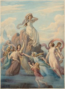 Mountain Song after Friedrich Schiller, 1881 by Leopold Bode