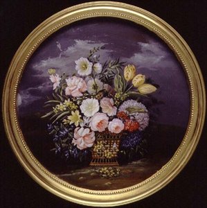 Flowers in an Open Landscape by Leopold Brunner