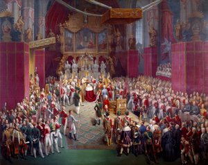 The Coronation of the Austrian Emperor Ferdinand I by Leopold Bucher