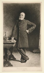 Portrait of Pierre Puvis de Chavannes