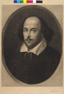 Shakespeare by Leopold Flameng
