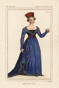 Marie de Fayel, Countess of Dammartin, Wife of Renaud de Nanteuil, Seigneur d