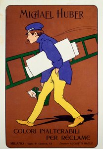 Advertising Poster for Michael Huber Colours
