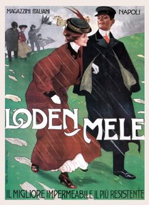 Rainwear from Mele by Leopoldo Metlicovitz