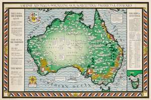 A Map of Australia