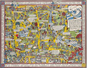 A Peter Pan Map of Kensington Gardens
