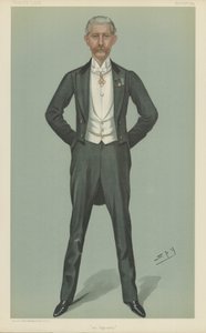 Captain George Londsay Holford by Leslie Matthew Ward