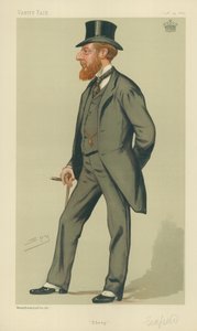 Earl of Seafield, Sheep, 29 September 1883, Vanity Fair Cartoon by Leslie Matthew Ward