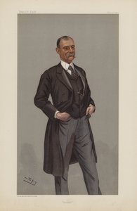 Frederick Treves, Freddie, 19 July 1900, Vanity Fair Cartoon by Leslie Matthew Ward