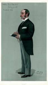 William Hayes Fisher, British politician, 1900 by Leslie Matthew Ward