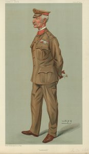 General Sir George Stuart White, Ladysmith, 14 June 1900, Vanity Fair Cartoon by Leslie Matthew Ward