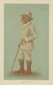 Mr Alfred Austin by Leslie Matthew Ward