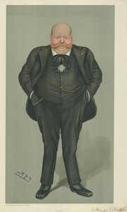 Mr Arthur de Rothschild by Leslie Matthew Ward