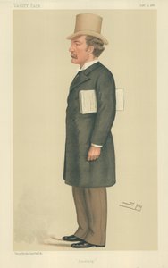 Mr Charles Beilby Stuart-Wortley, Sheffield, 11 September 1886, Vanity Fair cartoon