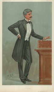 Mr George Wyndham, Dover and war, 20 September 1900, Vanity Fair cartoon