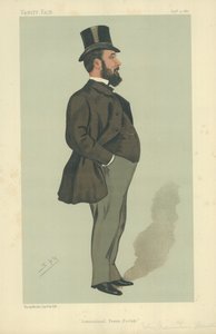 Mr John Henniker Heaton by Leslie Matthew Ward