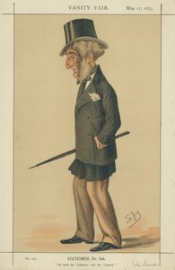 Mr John Laird, He Built the Alabama and the Captain, 17 May 1873, Vanity Fair Cartoon