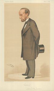 Mr William McCullagh Torrens, Finsbury, 8 December 1883, Vanity Fair cartoon