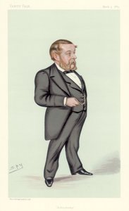 Richard Anthony Proctor, English astronomer, mathematician and popular science writer by Leslie Matthew Ward