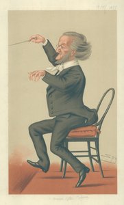 Richard Wagner, Music of the Future, Vanity Fair Cartoon