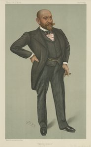 Sir Ernest Cassell by Leslie Matthew Ward
