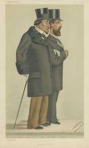 The Earl of Beaconsfield and Mr Montagu William Lowry Corry