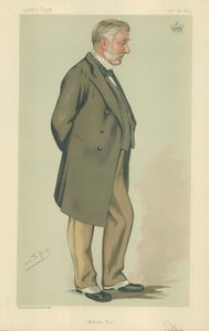 The Earl of Stair, White Dal, 22 September 1883, Vanity Fair Cartoon