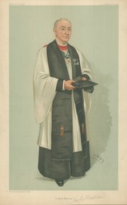 The Rev Edgar Sheppard, a great marrier, 24 March 1904, Vanity Fair cartoon