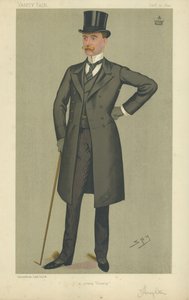 The Right Hon Lord Houghton by Leslie Matthew Ward