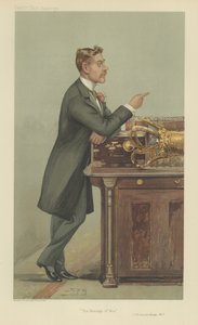 The Right Honourable Hugh Oakeley Arnold-Foster by Leslie Matthew Ward