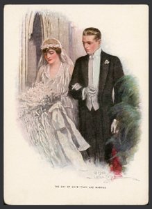 The Day of Days, They are Married by Lester Ralph