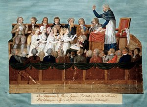 Citizens of Paris Offering Their Jewellery to the National Convention by Lesueur Brothers