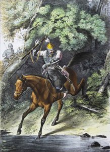 Armour-Bearer of the Life-Guards Caucasian-Mountain Squadron by Lev Alexandrovich Belousov