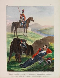 Officer of the Black Sea Cossack Squadron Uniforms of the Russian Imperial Army