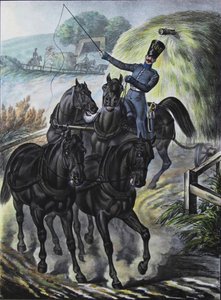Soldier of the Guards Supply Train Brigade