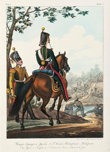 Under Officer of the Cavalry Pioneer Squadron by Lev Alexandrovich Belousov