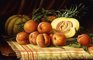 Melons, Peaches and Pineapple