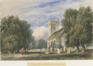 Bradley-in-the-Moors Church by Lewis John Wood
