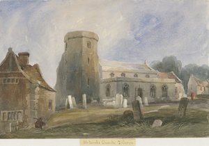 Dilhorne Church by Lewis John Wood