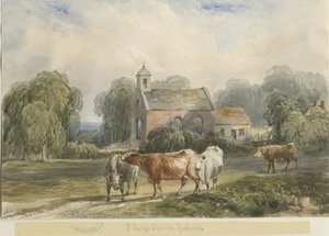 Gratwich Church by Lewis John Wood
