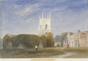 Okeover Church - All Saints by Lewis John Wood