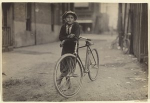 Messenger Boy for Mackay Telegraph Company, Waco, Texas by Lewis W. Hine